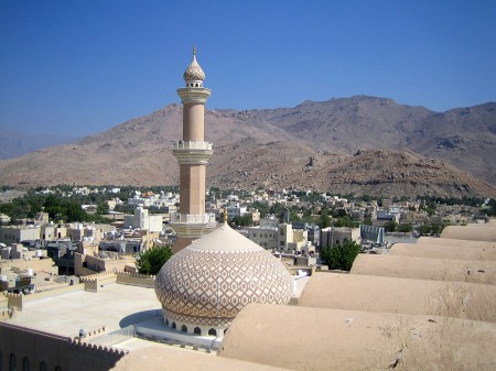 21 Blick vom Fort Nizwa auf die Stadt